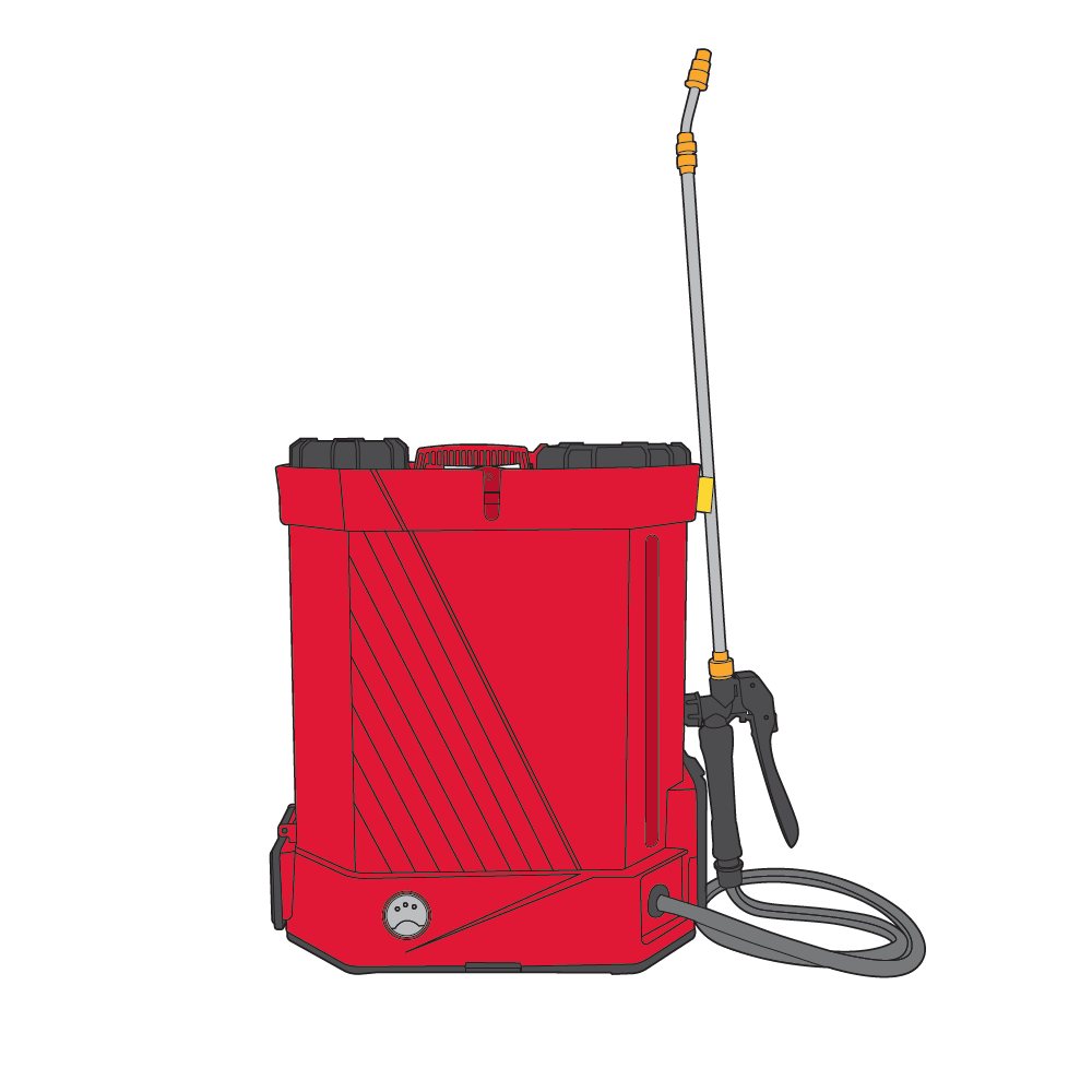 Акумуляторний обприскувач Vitals Sm 212o, 12 л, 12 В 8 А·год, фото 1