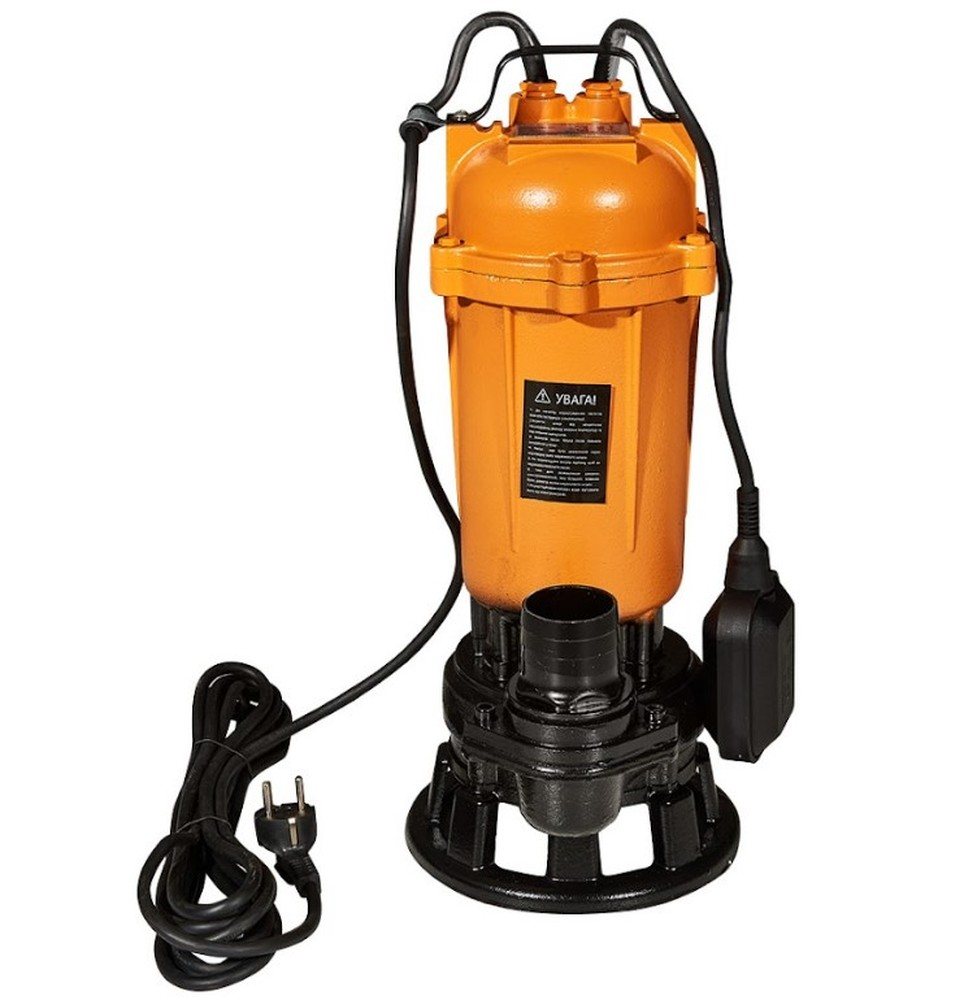 Дренажно-фекальний насос Powercraft WQCD 2200f, 2200 Вт, з подрібнювачем, фото 1