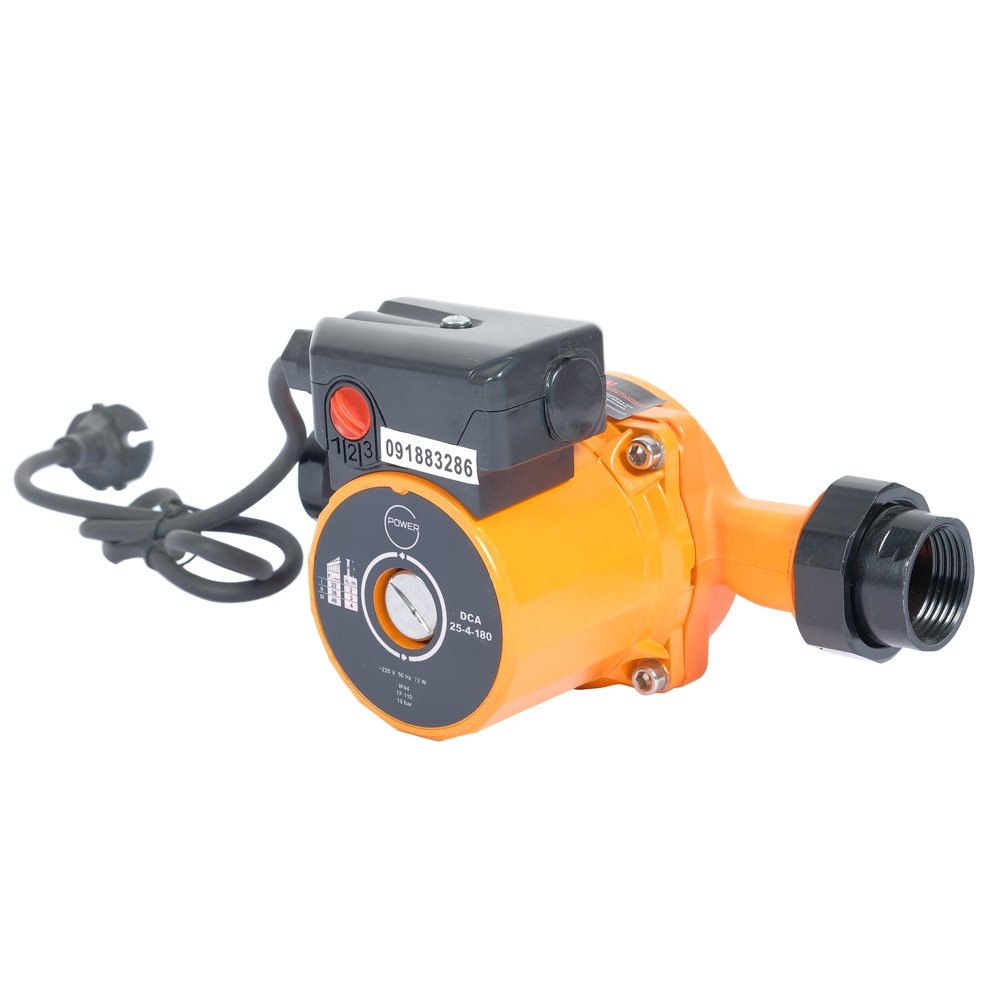 Циркуляційний насос Powercraft DCA 25-4-180, до 4 м, 72 Вт, із гайками, фото 1