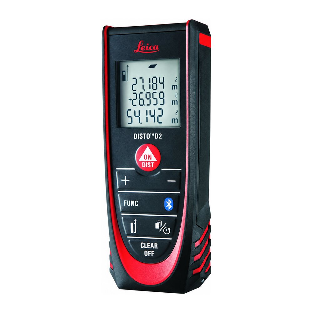 Лазерний далекомір Leica DISTO D2, 100 м, Bluetooth, 837031, фото 1