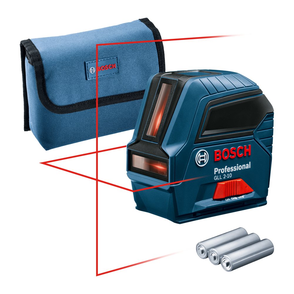 Лазерний рівень Bosch Professional GLL 2-10, 10 м, 0601063L00, фото 1