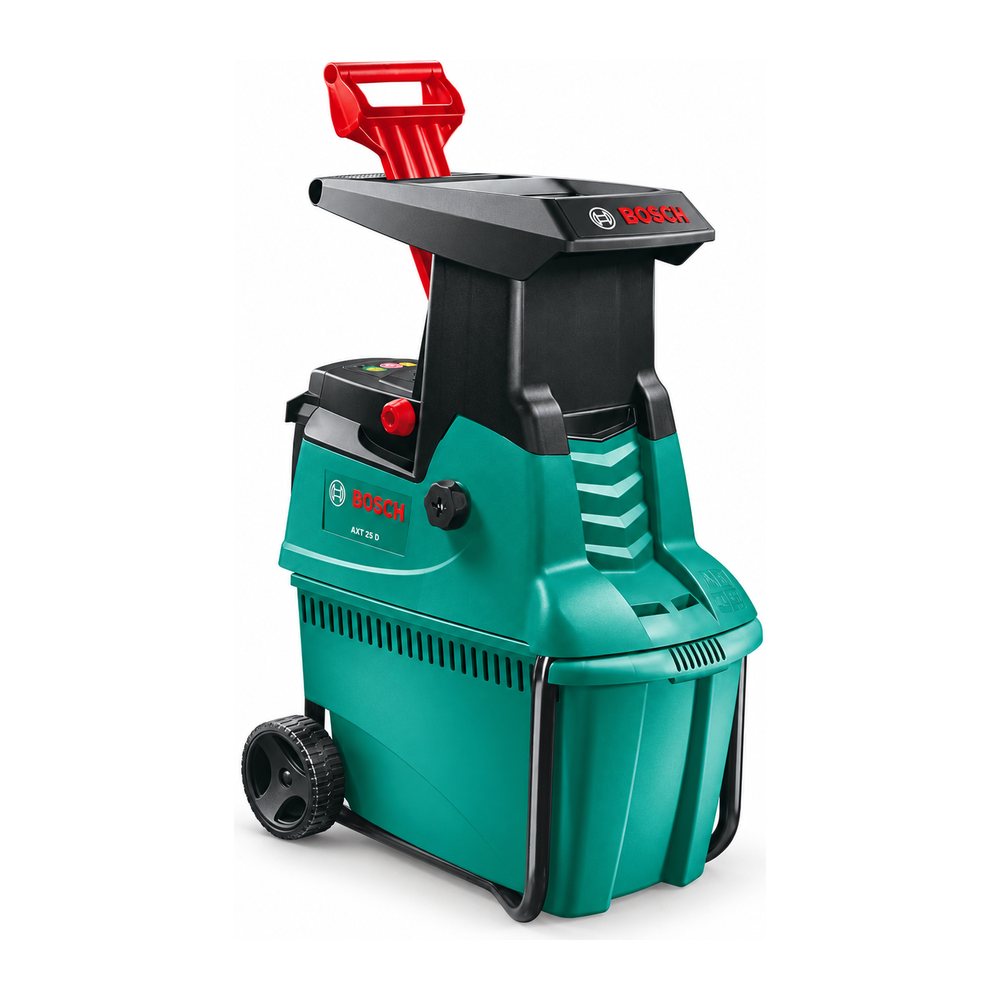 Електричний подрібнювач Bosch AXT 25 D, 2500 Вт, контейнер 53 л, фото 1