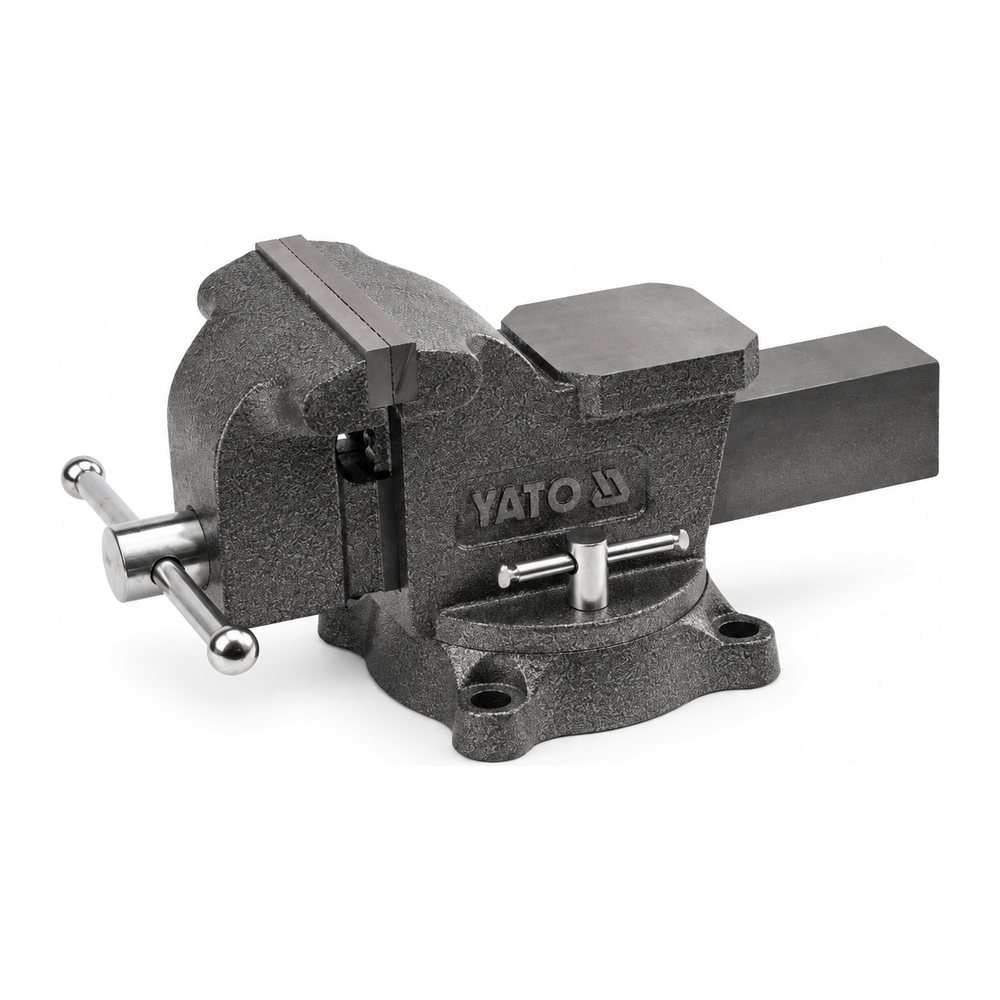 Слюсарні поворотні лещата YATO YT-6502, губки 125 мм, фото 1