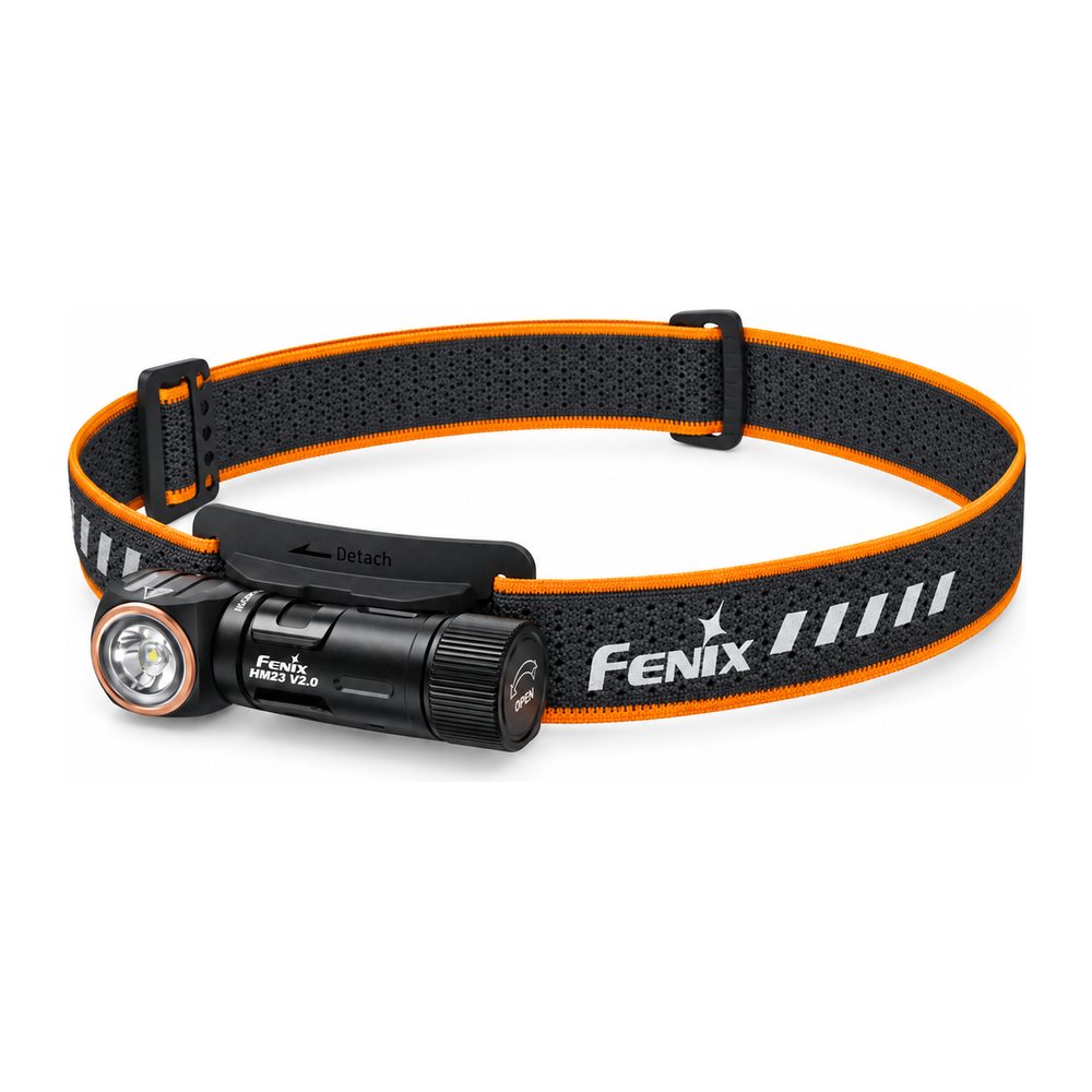 Налобний ліхтар Fenix HM23 V2.0, 300 лм, біле та червоне світло, фото 1